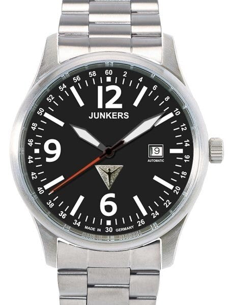 Junkers G-38 Titanium Swiss ETA Automatic Watch with Sapphire Crystal #6272M-2