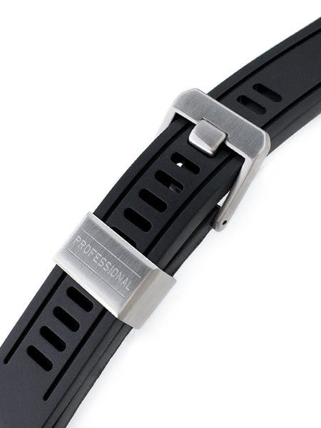 Crafter Blue 22mm NBR Rubber Watch Strap for SEIKO SKX007-009-011 Curved End #CB05A-22A20BZZ
