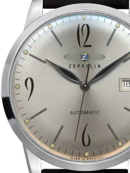 Graf Zeppelin Flatline Swiss Automatic Dress Watch #7350-4