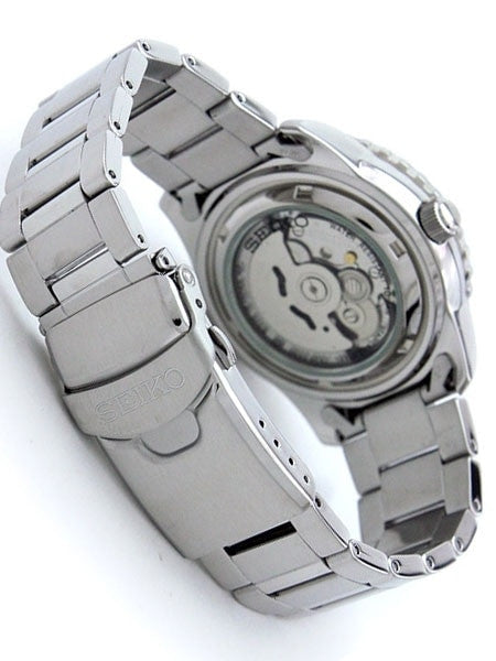 Seiko 41mm Sports 5, 23-Jewel Automatic Watch with Day and Date Window #SNZH55K1