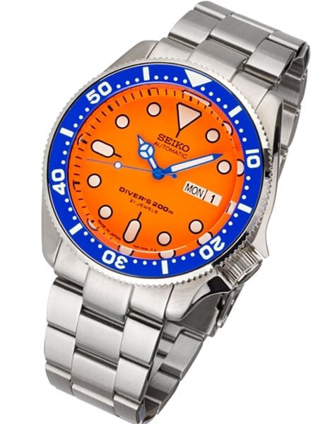 Custom Seiko SKX011-X1 Special Island Watch Edition Divers Watch #SKX011-X1