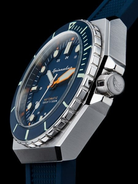 Spinnaker 44mm Dumas Automatic 300-Meter Dive Watch with Luminous Bezel #SP-5070-02