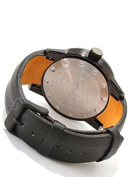 Vostok-Europe GAZ Limo Black PVD Watch with Trigalight Gas Tube Illumination #5654140