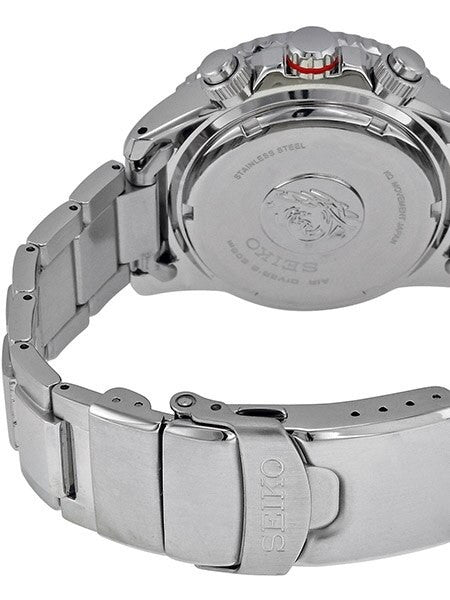 Seiko Solar Quartz Chronograph with Stop-Watch and 24-hour Sub-Dial  #SSC019
