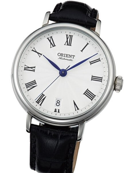 Scratch and Dent - Orient Soma Automatic Dress Watch with White Dial and Stainless Steel Case #ER2K004W