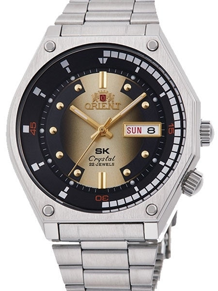 ORIENT SK Crystal 22 Jewels 腕時計 Orient Retro Reissue Automatic Dive Watch #RA-AA0B01G19A — Long