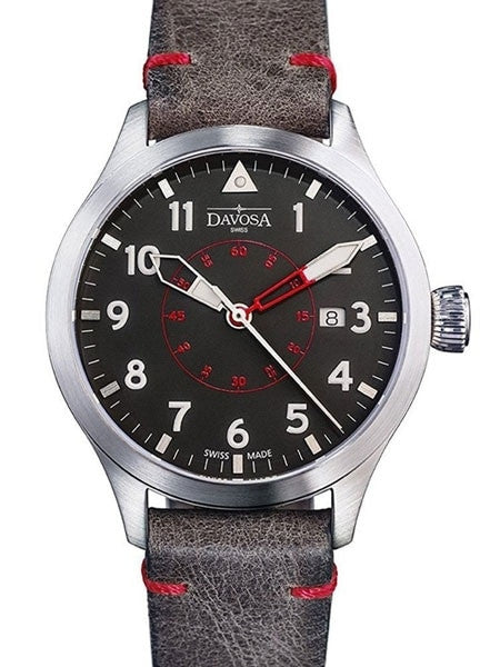 Davosa Swiss Automatic Neoteric Pilot Watch with Black Dial #16156556
