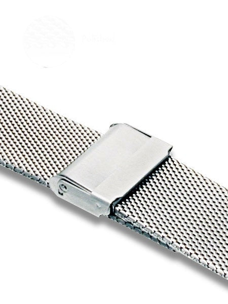 Vollmer Polished Mesh Bracelet with Deployant Clasp #90460H4 (20mm)