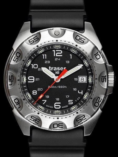 Traser Survivor Military Watch with Green Tritium Illumination and Sapphire Crystal #105471