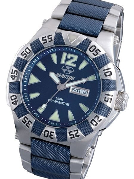 Reactor Gamma SS 300 Meter Dive Watch with SuperLuminova Illumination and Stainless Steel Case #53303