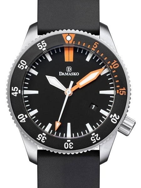 Damasko Swiss ETA Automatic 300 Meter Dive Watch with 43mm Submarine Steel Case #DSub3
