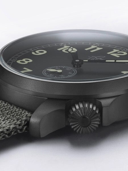 Laco JU-52 Type C Dial Automatic Pilot Watch with PVD Case and Sapphire Crystal #861908