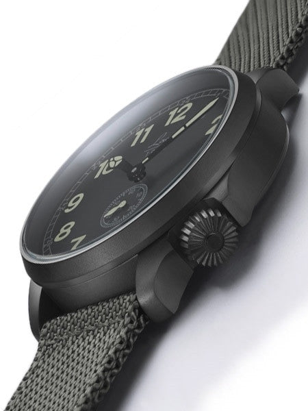Laco JU-52 Type C Dial Automatic Pilot Watch with PVD Case and Sapphire Crystal #861908