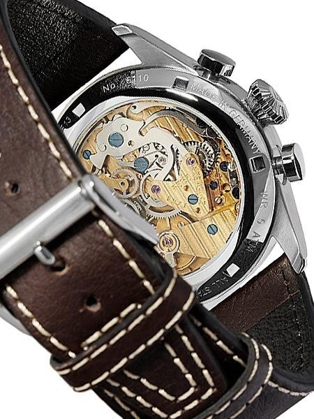 Junkers Spitzbergen F13 Mechanical Chronograph with Luminous Dial #6110-5