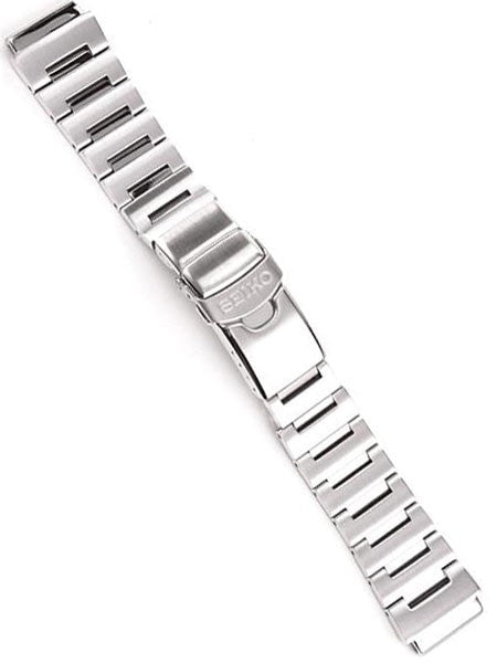 Seiko Monster Brushed Finish Solid Link Bracelet #49X8JG (20mm