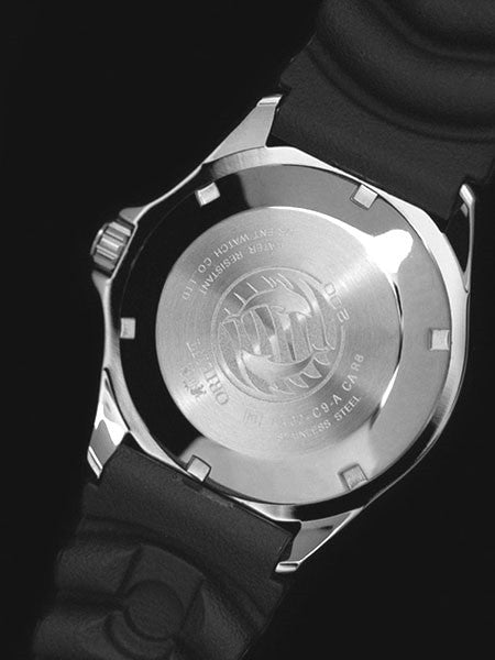 Orient Ray II Blue Dial Automatic Dive Watch with Rubber Dive Strap  #AA02008D