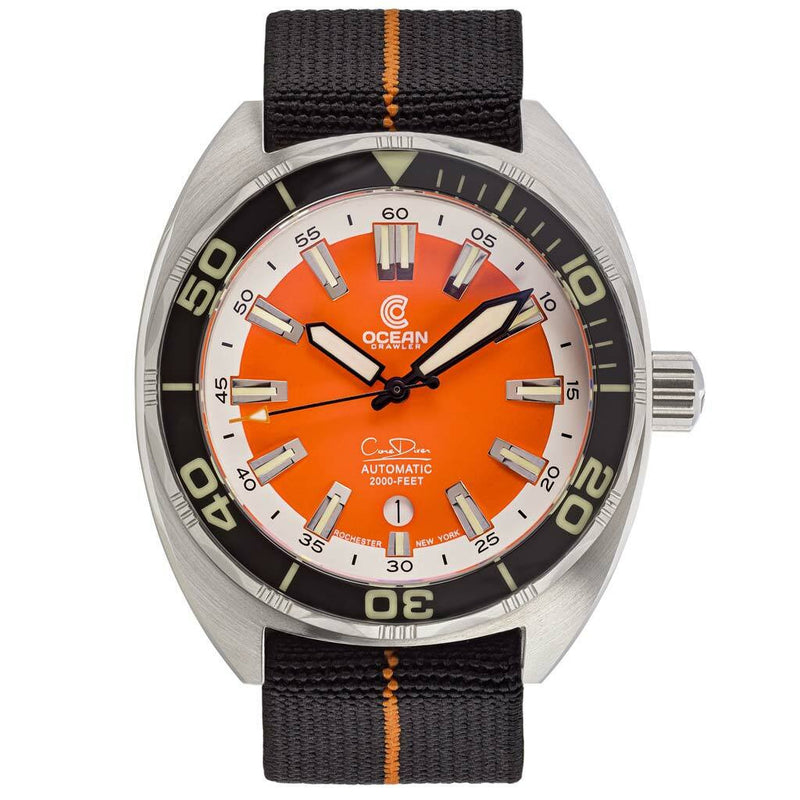 Ocean Crawler Core Diver Swiss Automatic Watch with AR Sapphire Crystal #CD-V3-1322