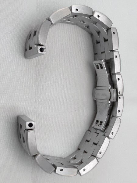 Laco Stainless Steel Bracelet with Push-Button Butterfly Clasp #401881 - 22 mm