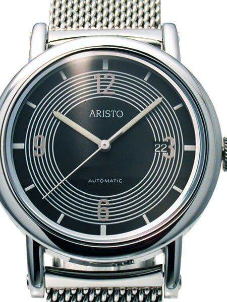 Aristo 4H190SEL Retro Mercedes Dashboard Clock Design Swiss Automatic Watch