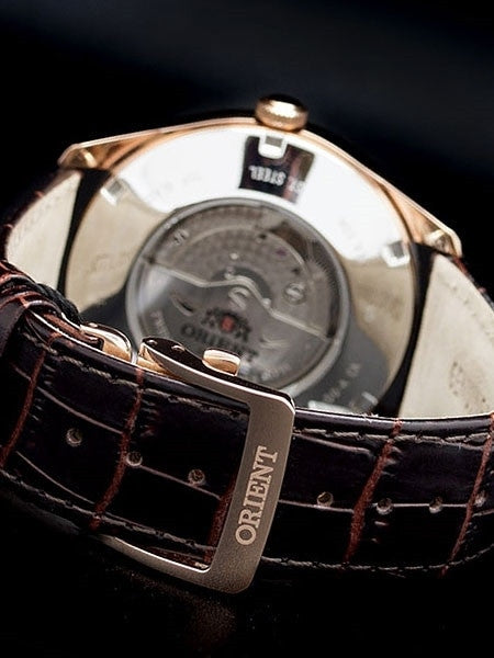 Orient Automatic GMT (dual time)  with Sapphire Crystal and Power Reserve #DJ05001W