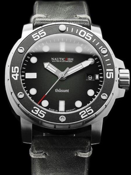 Nauticfish German Made 1000 Meter Automatic Pro Divers Watch with AR Sapphire Crystal #Thusunt-swarz