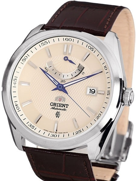 Orient Vintage Automatic Watch with Power Reserve and Sapphire Crystal #FFD0F004W
