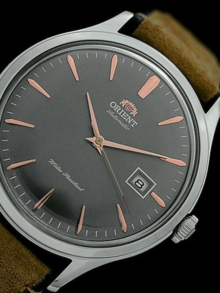 Orient Bambino Version 4 Automatic Dress Watch with Grey Dial
