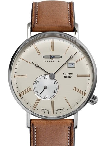 Graf Zeppelin LZ120 Rome Series Swiss Quartz Dress Watch #7134-5