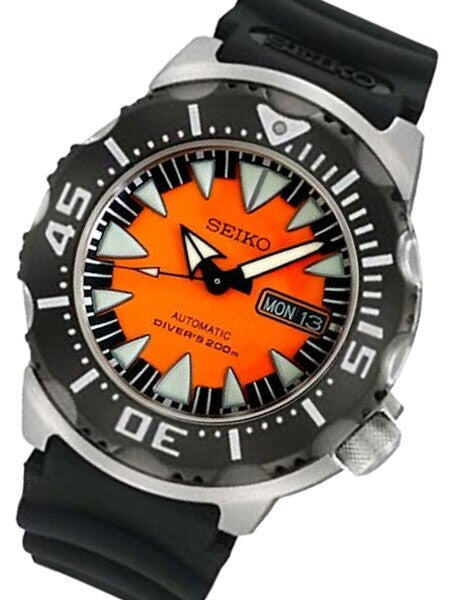 Seiko 2nd Generation Orange Monster with new 24-Jewel Automatic