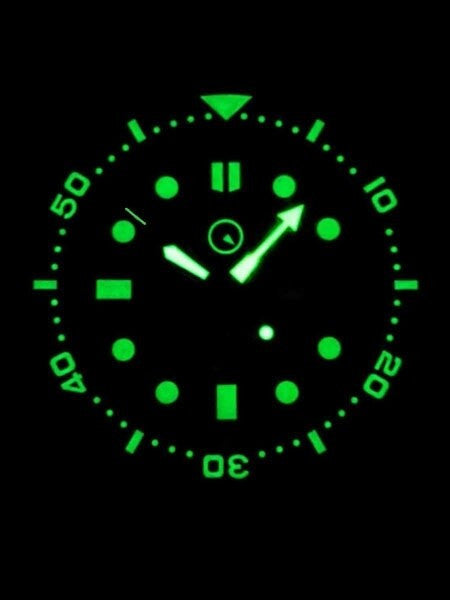 Scratch and Dent - Islander Automatic Dive Watch with AR Double Dome Sapphire Crystal, and Luminous Bezel Insert #ISL-13