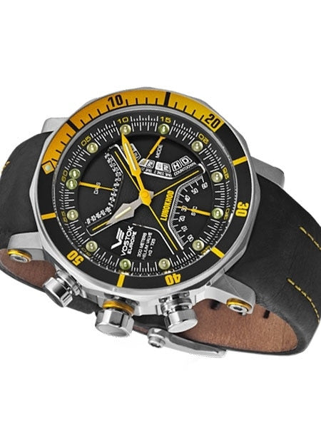 Vostok-Europe Lunokhod-2 Multi-Function Quartz Diver with Tritium Tubes #6205206