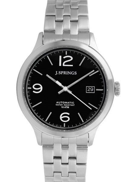 J. Springs Automatic Dress Watch with 42mm Case and Black Dial #BEA016
