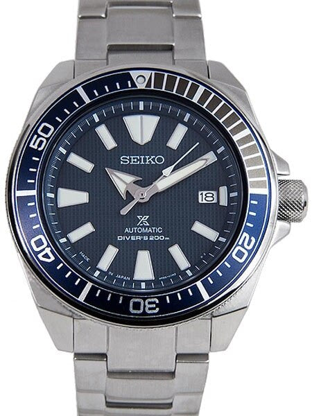 SEIKO PROSPEX SAMURAIサムライ(SRPB49J1)保証有り Seiko Samurai Prospex Automatic Dive Watch with Blue Dial and