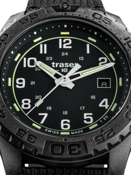 Traser Swiss Tactical Watch with Trigalight Illumination and AR Sapphire Crystal#108673