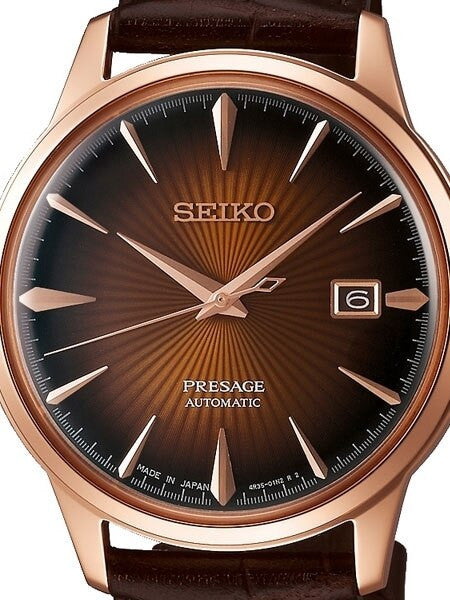 Seiko Presage "Cocktail Time" Automatic Dress Watch with 40.5mm Case #SARY078