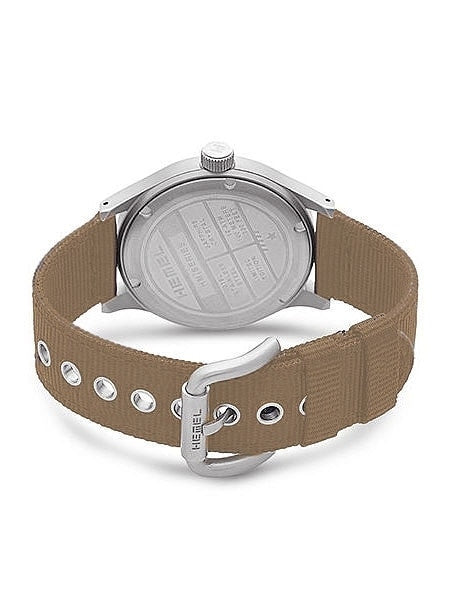 HEMEL Justice Swiss ETA Quartz Field Watch with Matte Black Dial and Sapphire Crystal #HM8