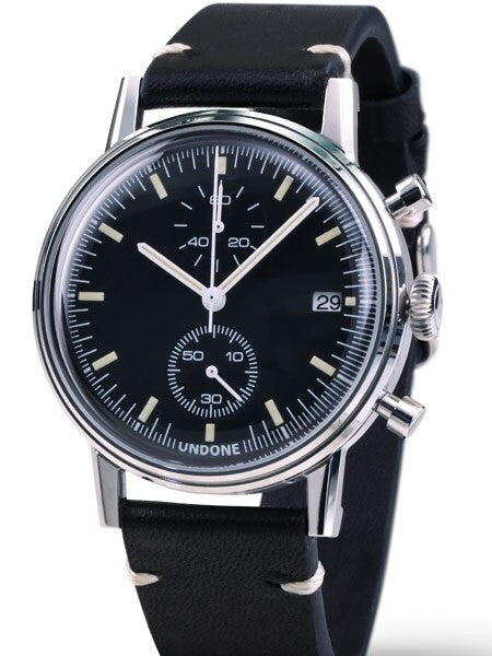 Scratch and Dent - Undone Speedy Two-Eye, MechaQuartz Chronograph with 60-Minute Stopwatch #Speedy