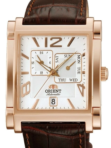 Orient Galant Automatic Dress Watch with 24-hr Sub-dial, Day-Date #ETAC008W