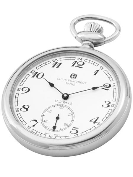 Islander Charles-Hubert American Style Mechanical Pocket Watch #3756WA, photo 1 of 3
