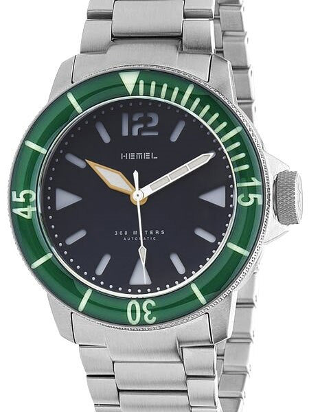 HEMEL 300-Meter Automatic Dive Watch with Luminous Bezel and AR Sapphire Crystal #HD1-03