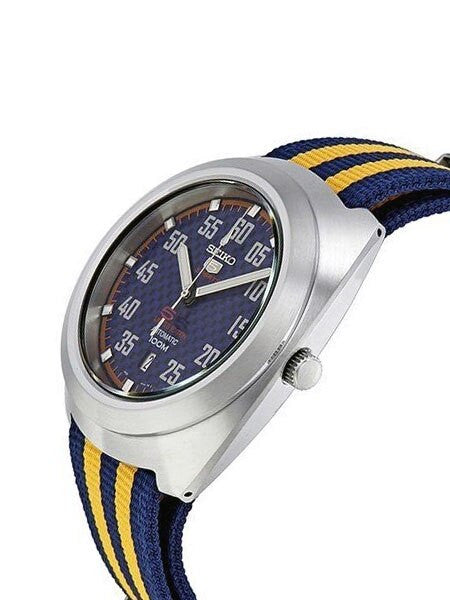 Seiko Sports 5 Automatic 23-Jewel Watch with a 44mm Turtle-Style Case #SRPA91K1