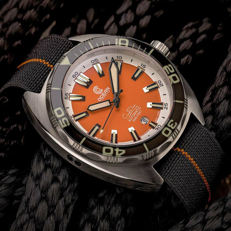 Ocean Crawler Core Diver Swiss Automatic Watch with AR Sapphire Crystal #CD-V3-1322