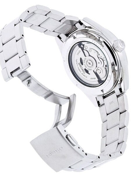 Seiko Black Dial Automatic Dress Watch with 40.3mm Case, and Sapphire Crystal  #SARG009
