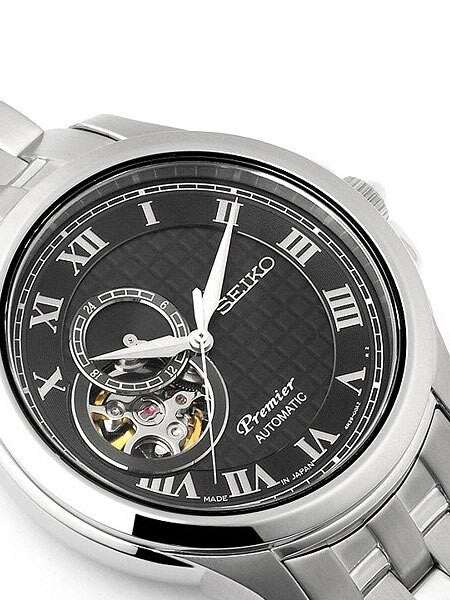 Seiko Premier Open Heart, Hand Windable Automatic Watch #SSA023J1