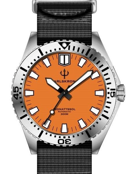 Islander Karlskrona Midnattssol 300-Meter Automatic Dive Watch with 43mm Case #MID-OND, photo 1 of 7