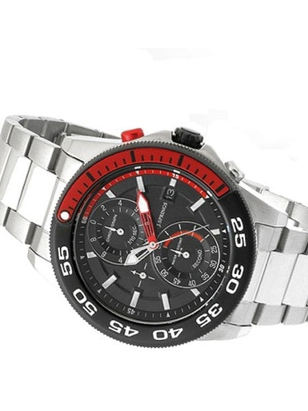 J. Springs Quartz Chronograph Watch with 60-minute Stopwatch Function and 44.6mm Case  #BFD063