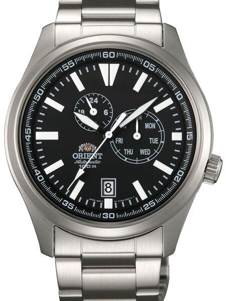 SCRATCH AND DENT - Orient Defender 21-Jewel Automatic Field Watch with 24-Hour Sub-Dial #ET0N001B-SND