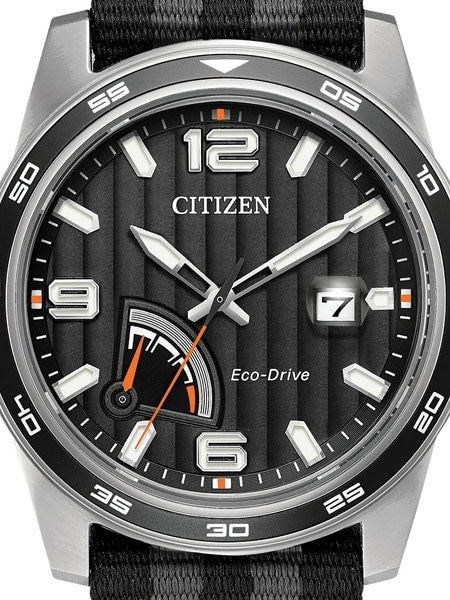 Citizen Eco-drive Sport Watch with Power Reserve Indicator #AW7030-06E