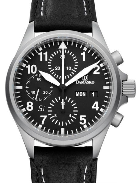 Damasko Swiss Valjoux 7750 Chronograph with a 60-Minute Stopwatch and 12-Hour Totalizer #DC56SI