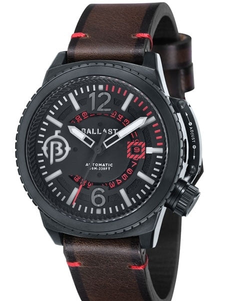 Ballast Trafalgar Automatic Watch with Unique Bezel System #BL-3133-04